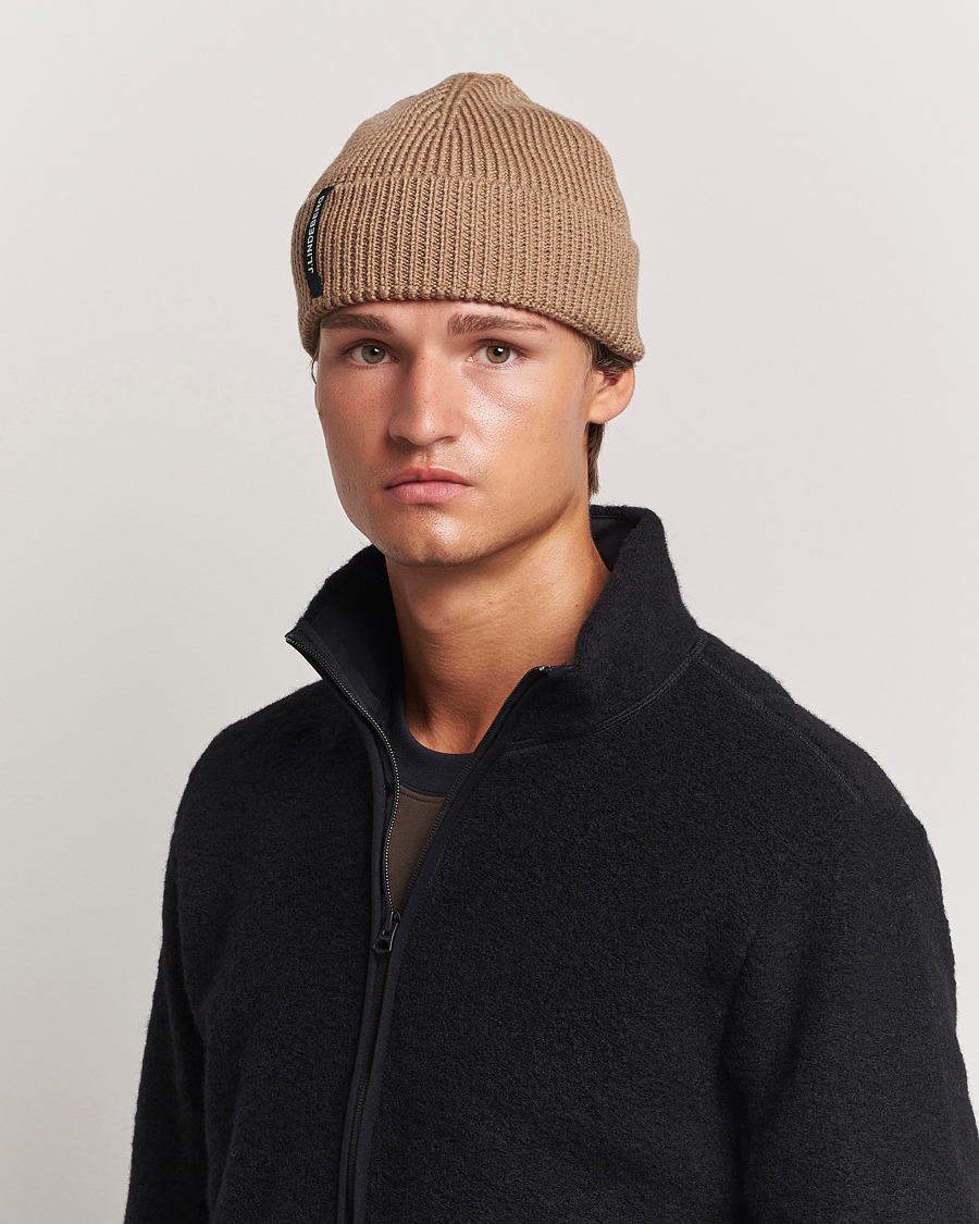 Hombres |  | J.Lindeberg | Juan Merino Beanie Tiger Brown