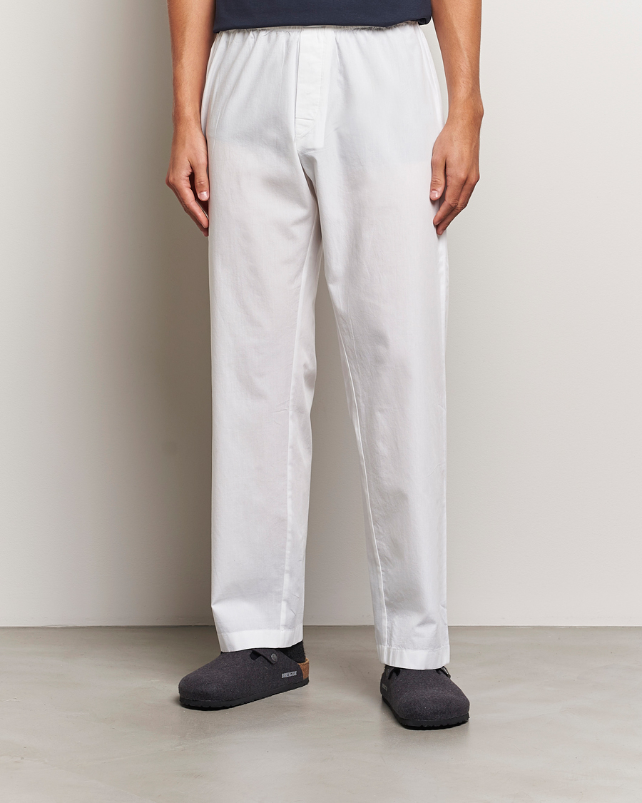 Hombres |  | Bread & Boxers | Woven Pyjama Pant White