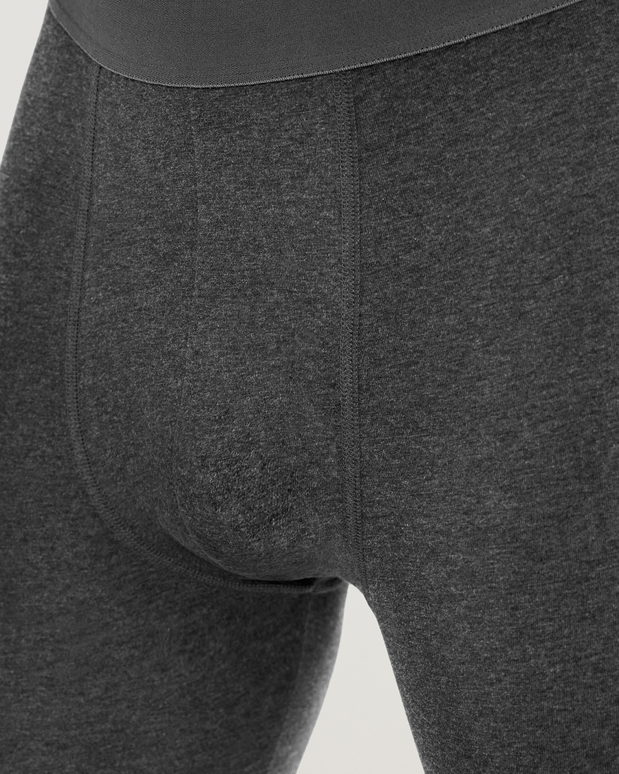 Hombres |  | Bread & Boxers | Long Johns Dark Grey Melange