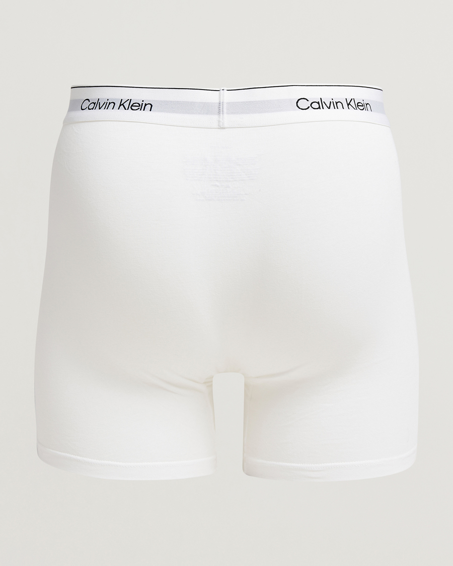 Hombres |  | Calvin Klein | Icon Cotton Stretch 3-Pack Boxer Brief White