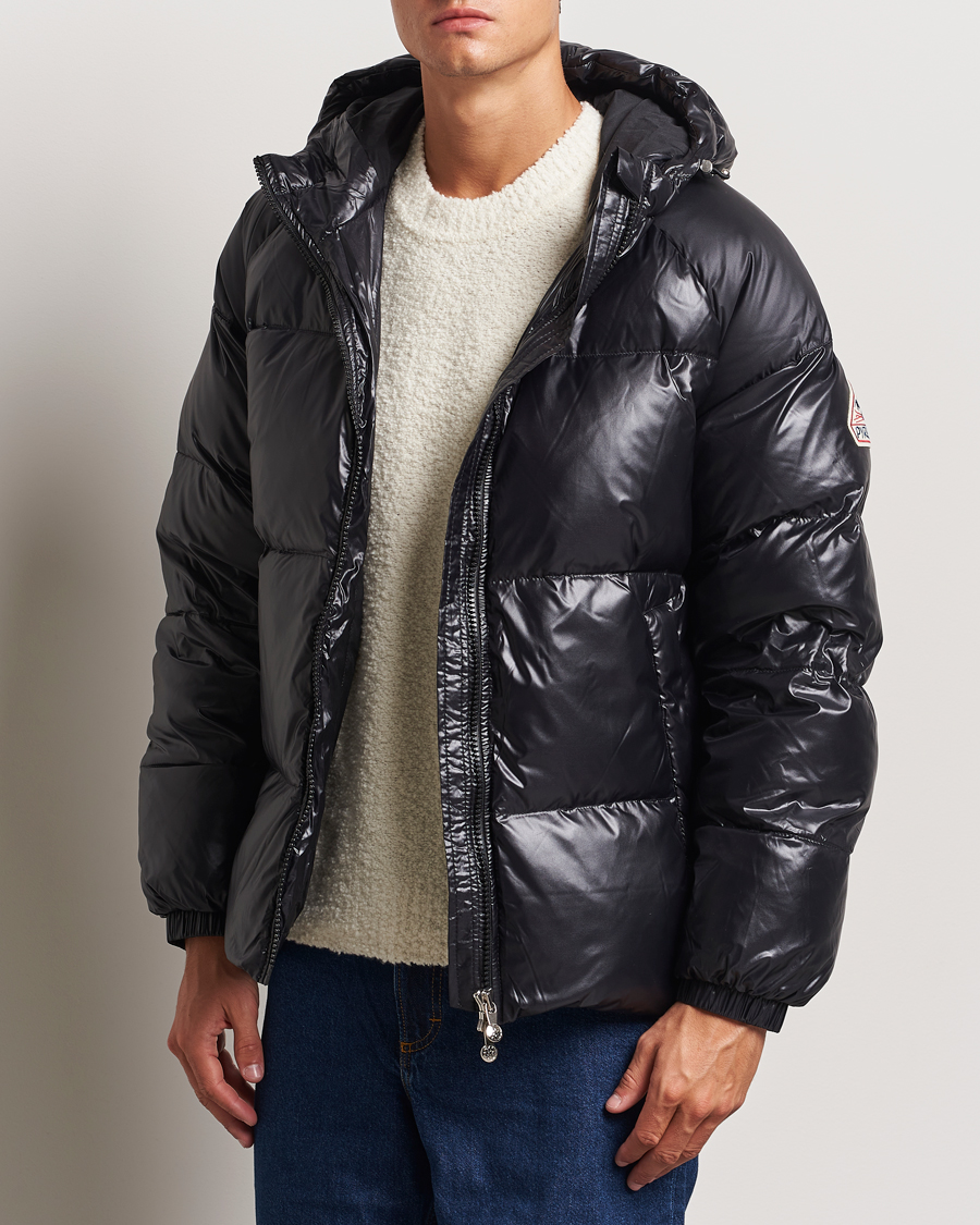 Hombres | Chaquetas contemporáneas | Pyrenex | Sten Hooded Puffer Jacket Black