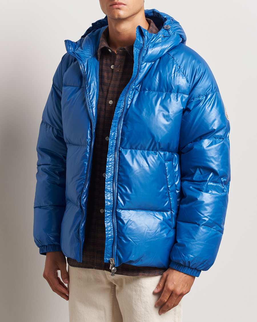 Hombres |  | Pyrenex | Sten Hooded Puffer Jacket Adriatic