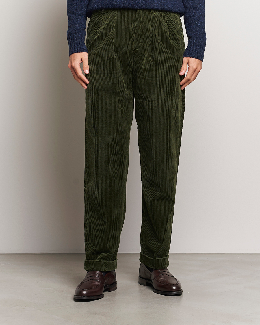 Hombres |  | Polo Ralph Lauren | Whitman Pleated Pants Country Olive