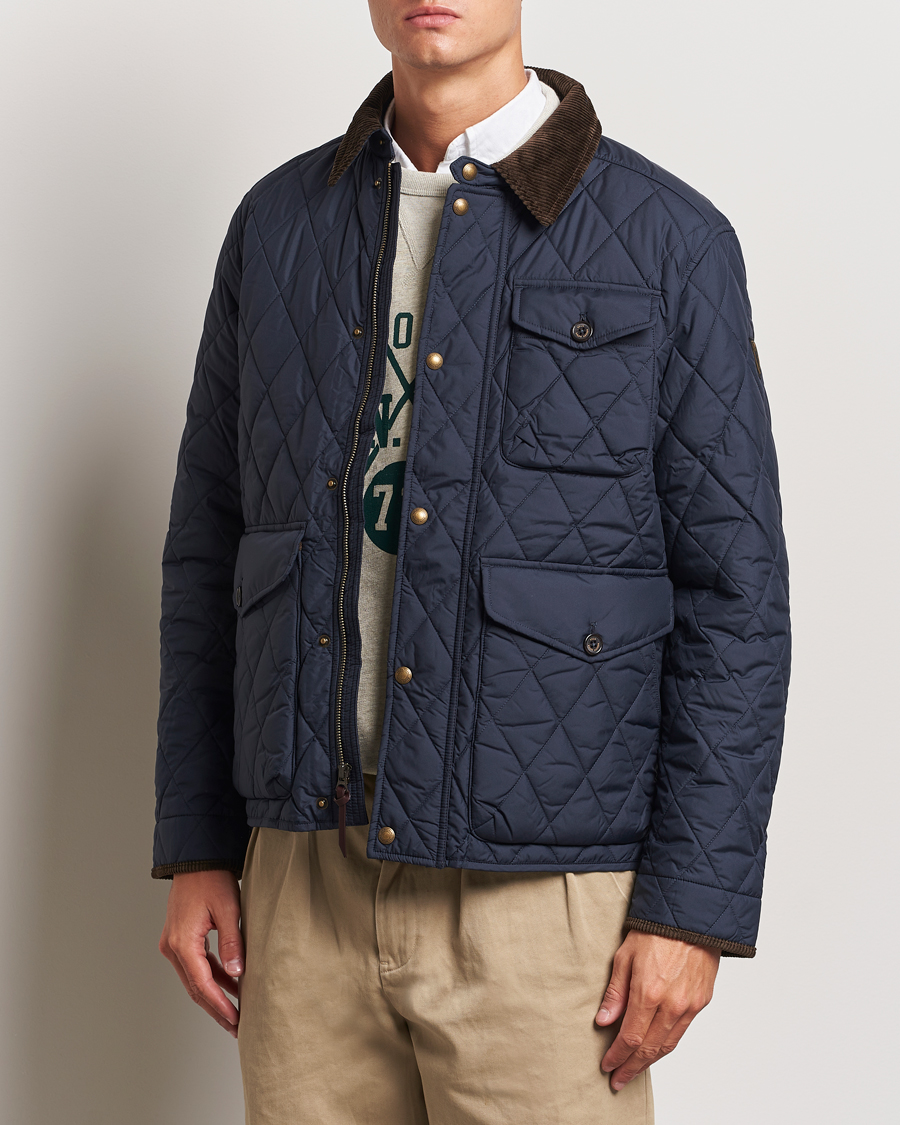 Hombres |  | Polo Ralph Lauren | Beaton Quilted Jacket College Navy