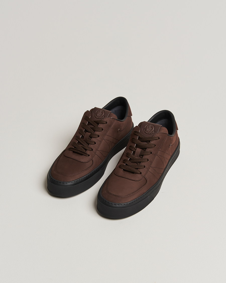 Hombres |  | Moncler | Monclub Sneakers Brown Suede