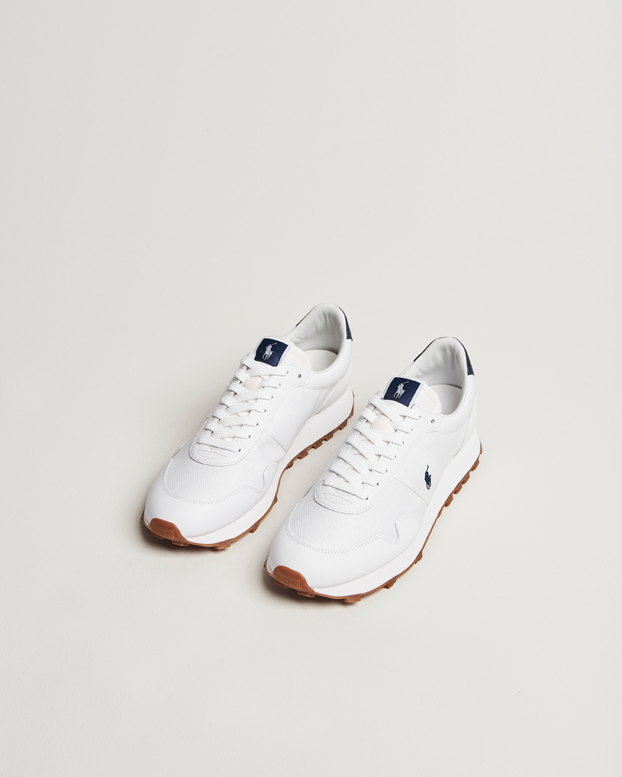 Hombres |  | Polo Ralph Lauren | PRL Trail125 Sneaker White /Newport Navy