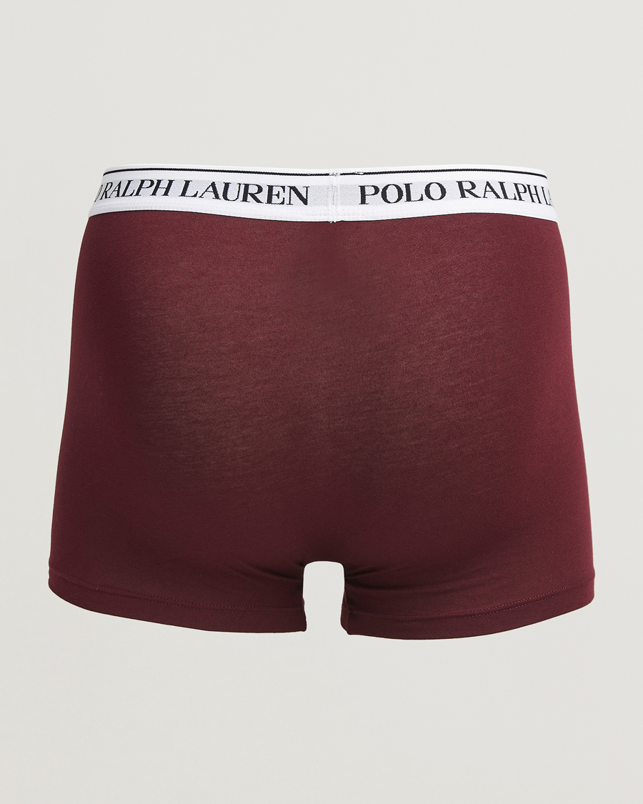 Hombres |  | Polo Ralph Lauren | 3-Pack Trunk Ruby/Wine Heather/Red Carpet