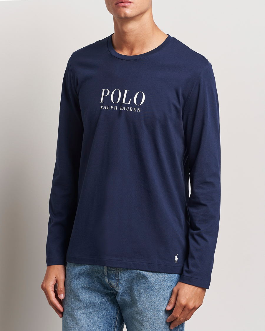 Hombres |  | Polo Ralph Lauren | Long Sleeve Liquid Cotton Tee Cruise Navy