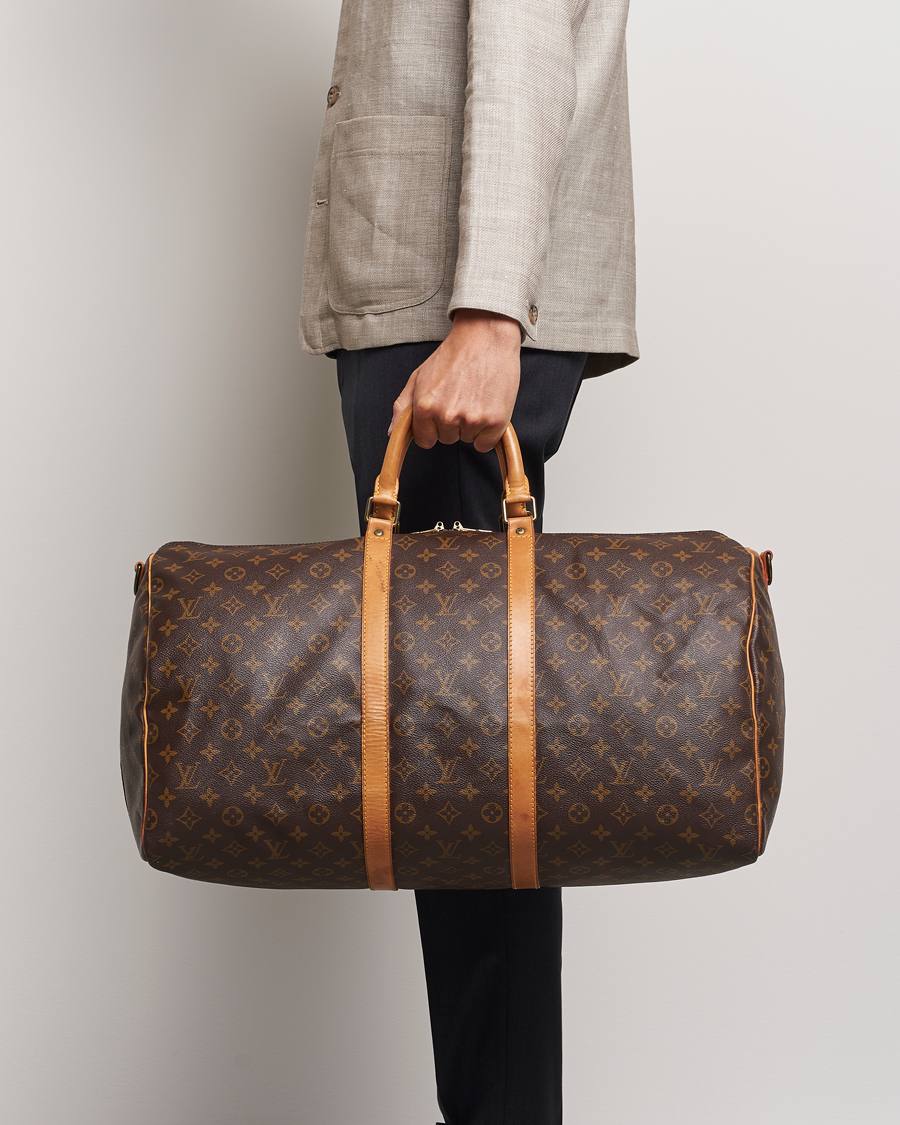 Hombres | Pre-Owned & Vintage Bags | Louis Vuitton Pre-Owned | Keepall 50 Bag Monogram 