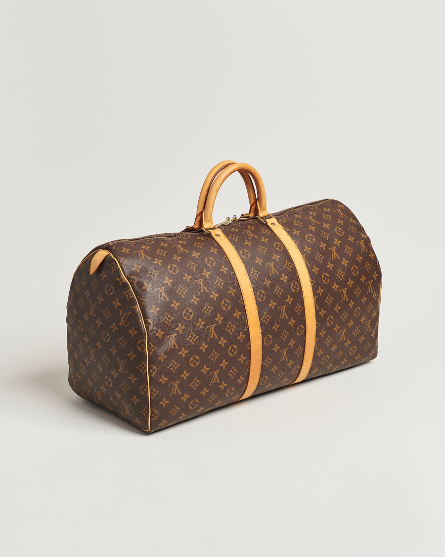 Hombres | Pre-Owned & Vintage Bags | Louis Vuitton Pre-Owned | Keepall 55 Bag Monogram 