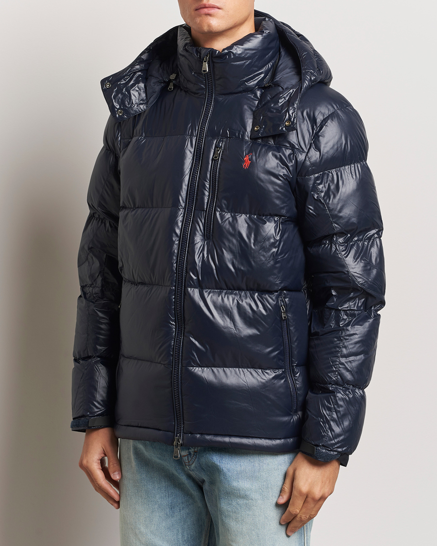 Hombres |  | Polo Ralph Lauren | El Cap High Gloss Down Jacket Collection Navy Glossy