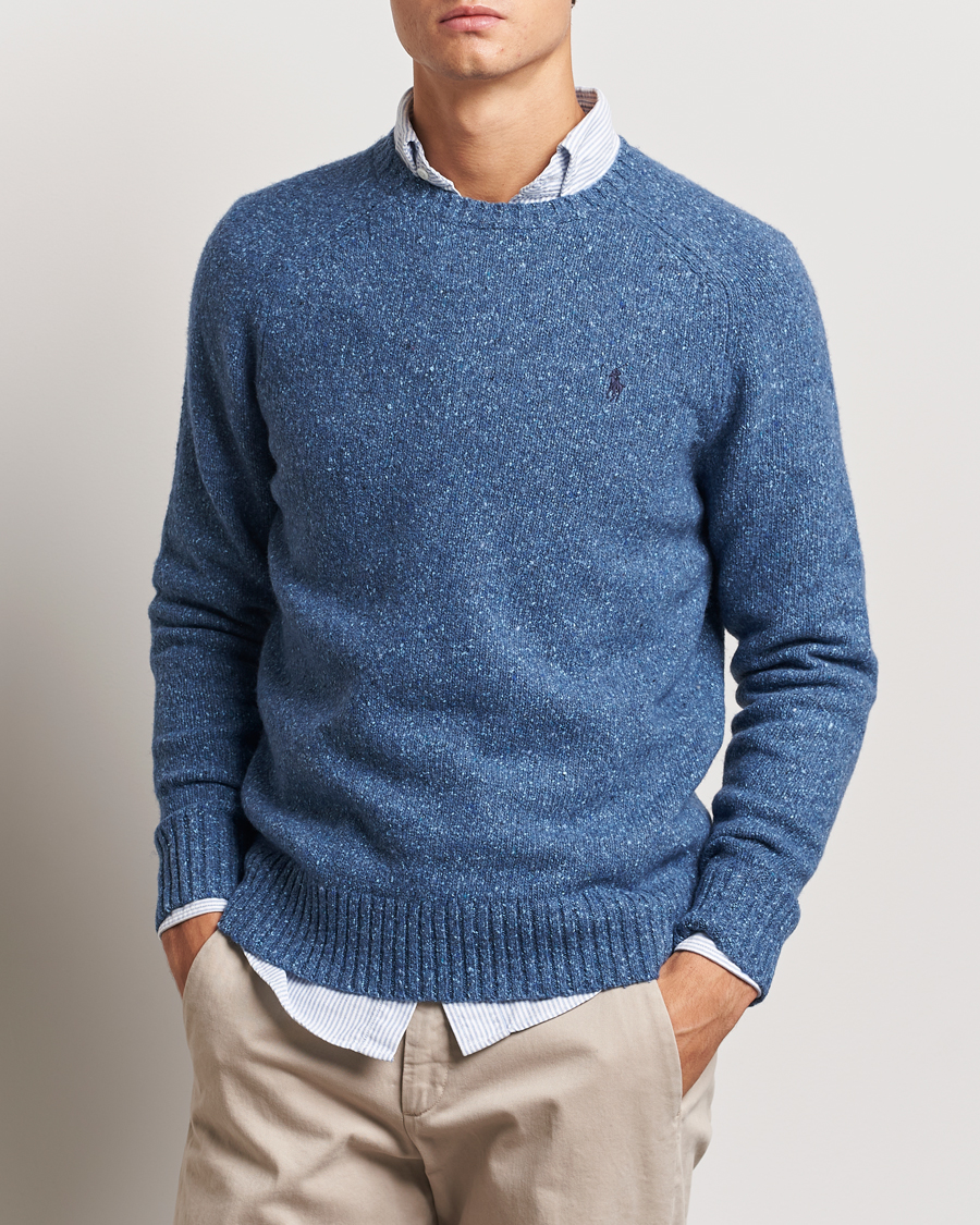 Hombres |  | Polo Ralph Lauren | Donegal Sweater Chambrey Blue