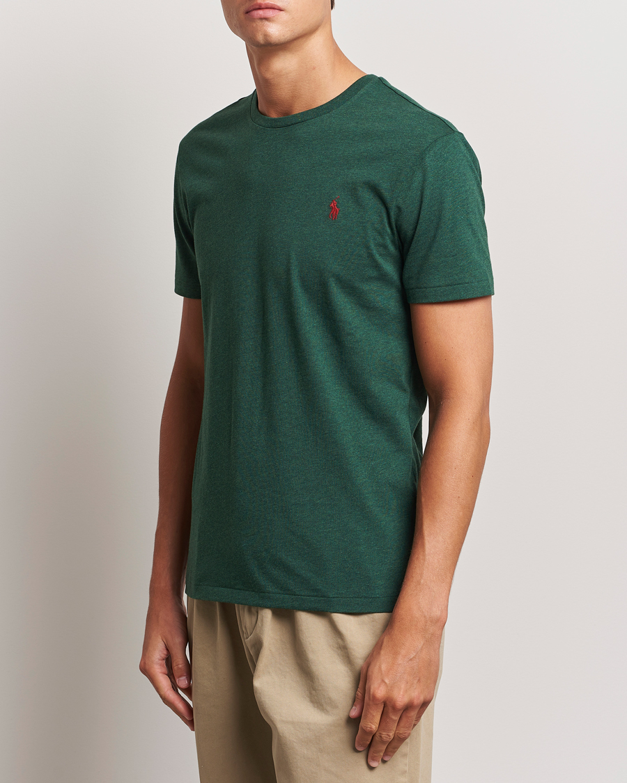 Hombres |  | Polo Ralph Lauren | Custom Slim Fit Tee Scotch Pine Heather