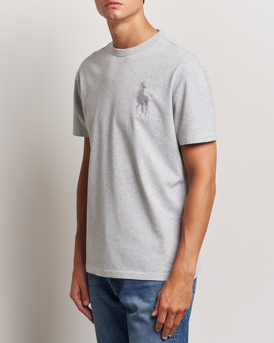 Hombres |  | Polo Ralph Lauren | Tonal Polo Player Tee Spring Heather