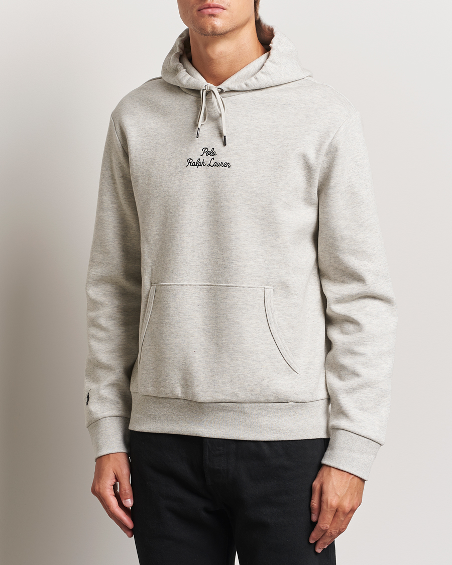 Hombres |  | Polo Ralph Lauren | Central Logo Hoodie Lt Sport Heather