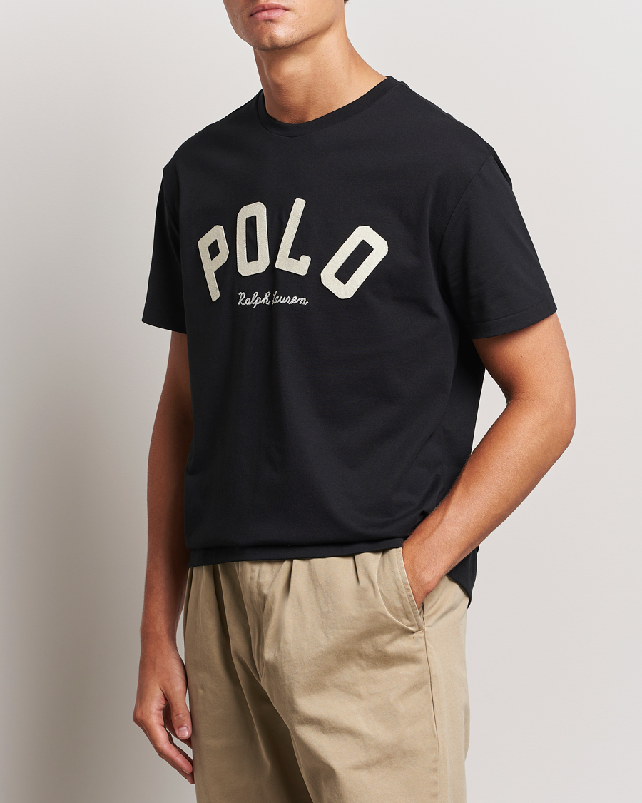 Hombres |  | Polo Ralph Lauren | RL Varsity Tee Polo Black