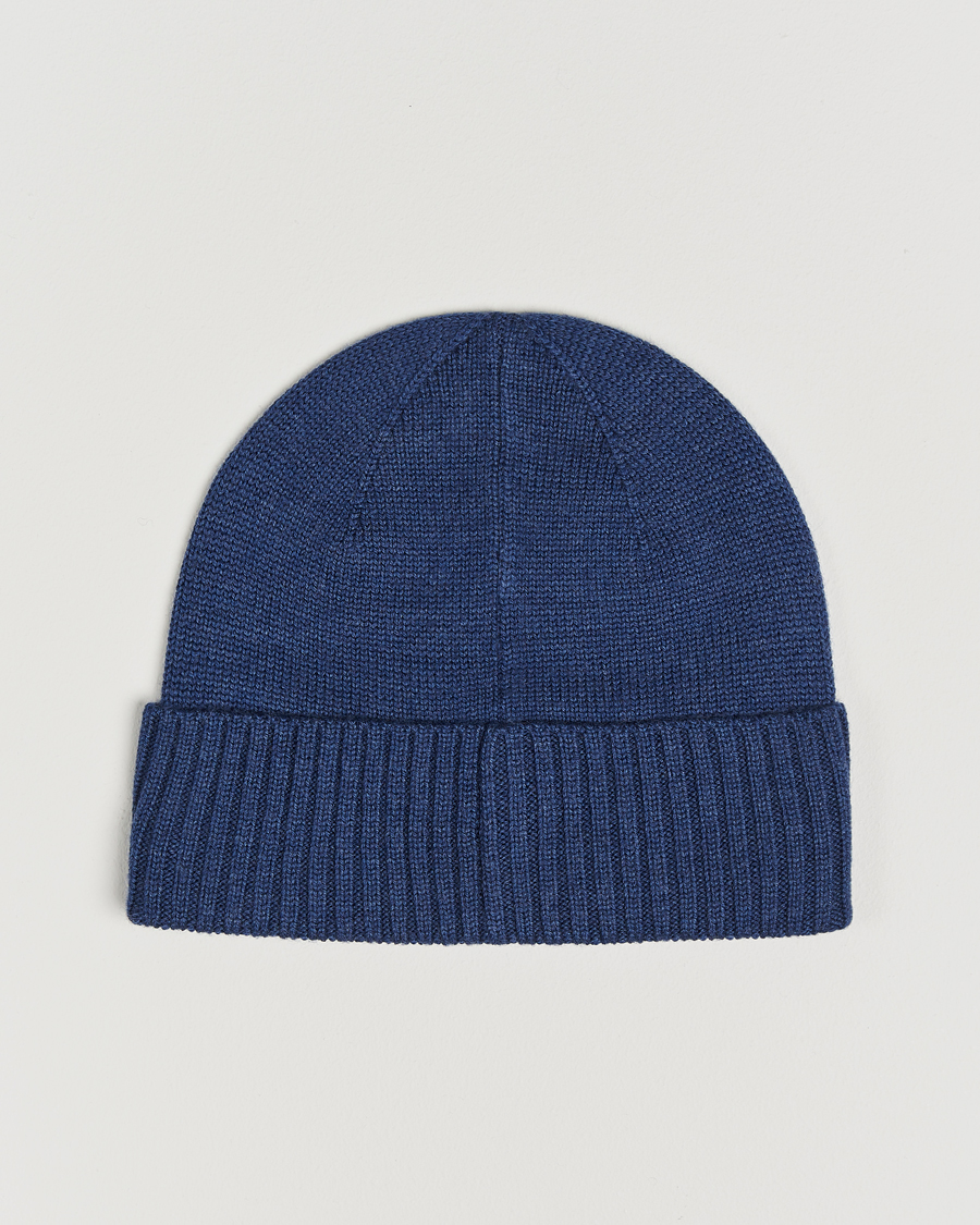 Hombres |  | Polo Ralph Lauren | Merino Beanie Rustic Navy Heather