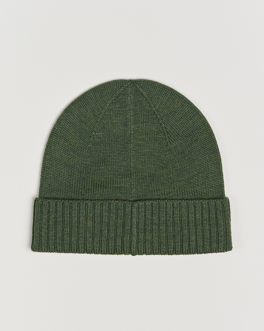 Hombres |  | Polo Ralph Lauren | Merino Beanie Classic Olive Heather