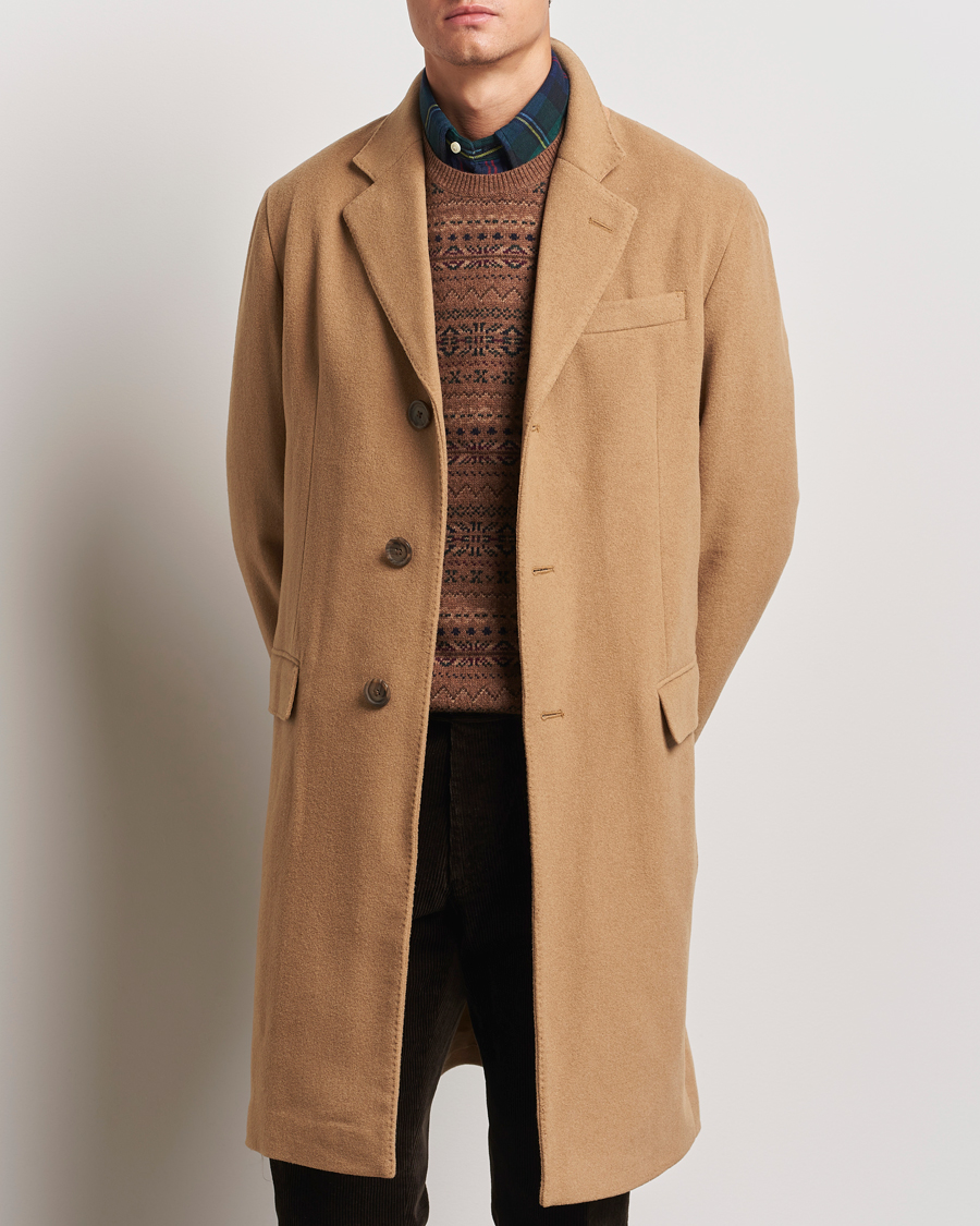 Hombres |  | Polo Ralph Lauren | Paddock Wool Coat Camel