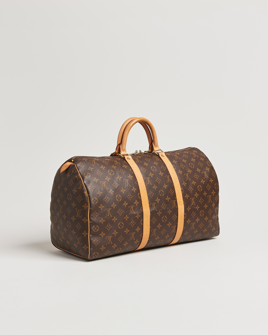 Hombres |  | Louis Vuitton Pre-Owned | Keepall 50 Bag Monogram 