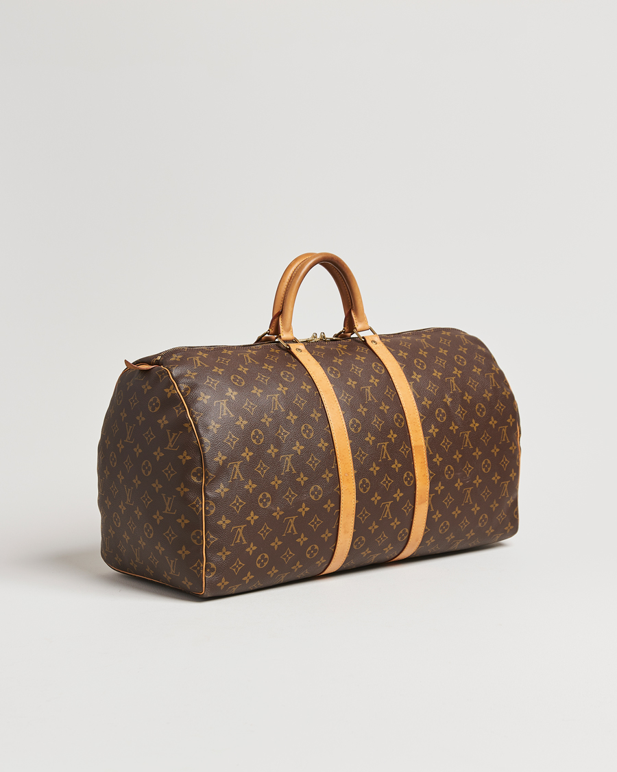 Hombres |  | Louis Vuitton Pre-Owned | Keepall 55 Bag Monogram 