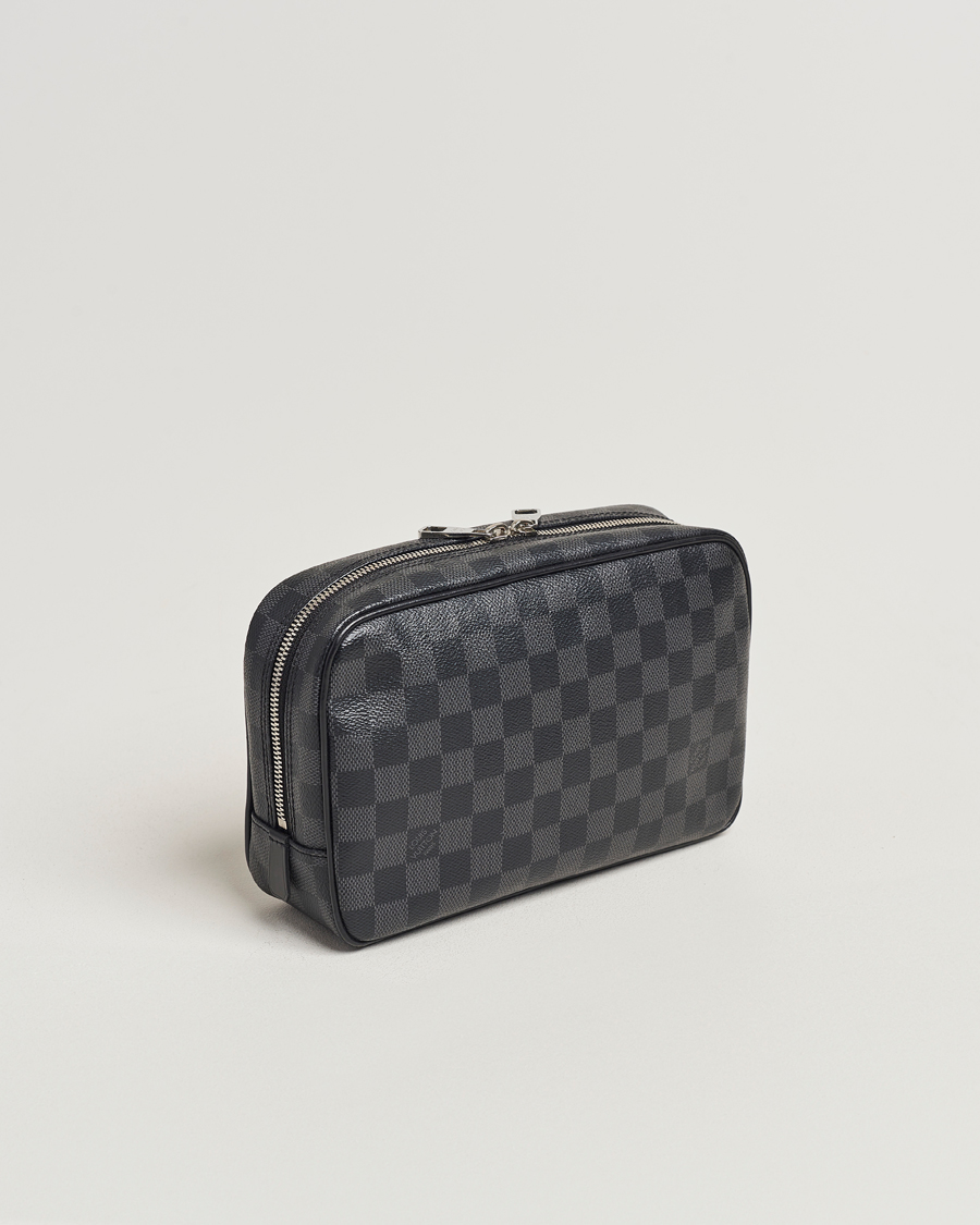 Hombres | Pre-Owned & Vintage Bags | Louis Vuitton Pre-Owned | Toiletry Damier Graphite 