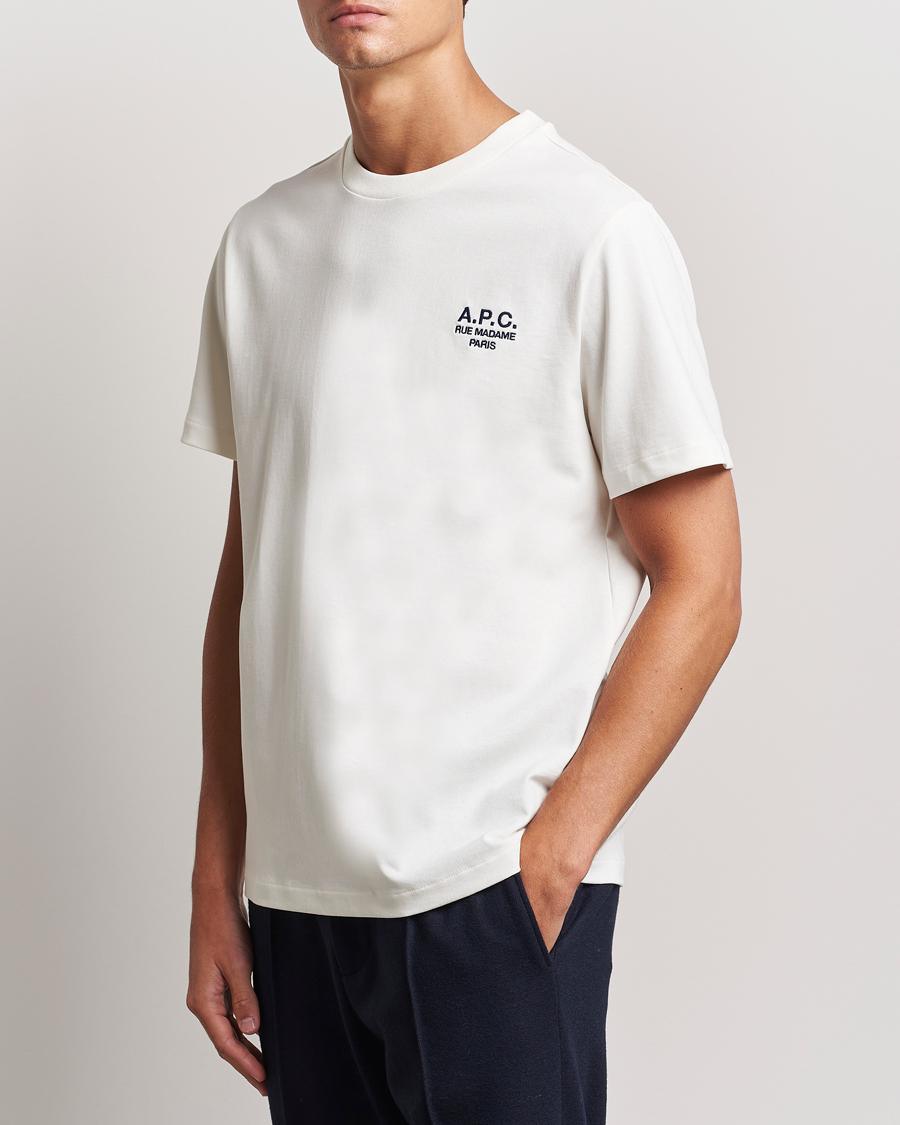 Hombres | Camisetas | A.P.C. | Rue Madame T-Shirt White