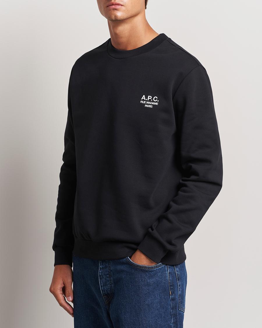 Hombres |  | A.P.C. | Rue Madame Sweatshirt Black