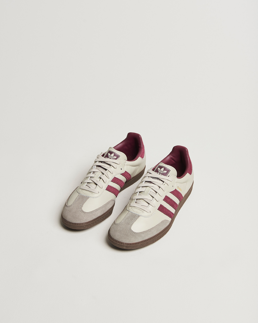 Hombres |  | adidas Originals | Samba Original Sneaker Beige/Wine