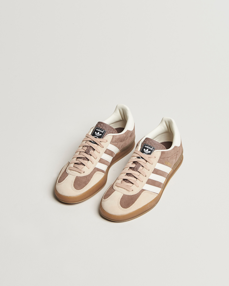 Hombres |  | adidas Originals | Gazelle Indoor Two Tone Sneaker Brown