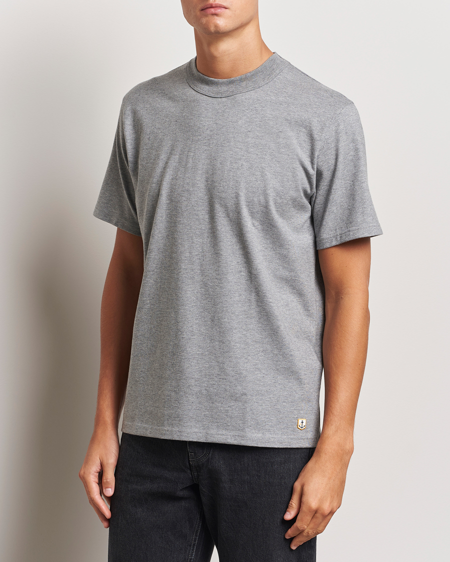 Hombres |  | Armor-lux | Callac T-Shirt Misty Grey