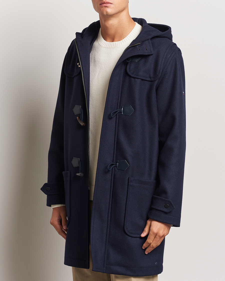 Hombres |  | Armor-lux | Quimper Duffle Coat Navy