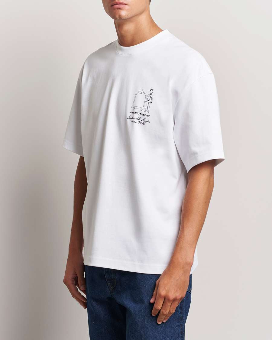 Hombres |  | Axel Arigato | Resort T-Shirt White