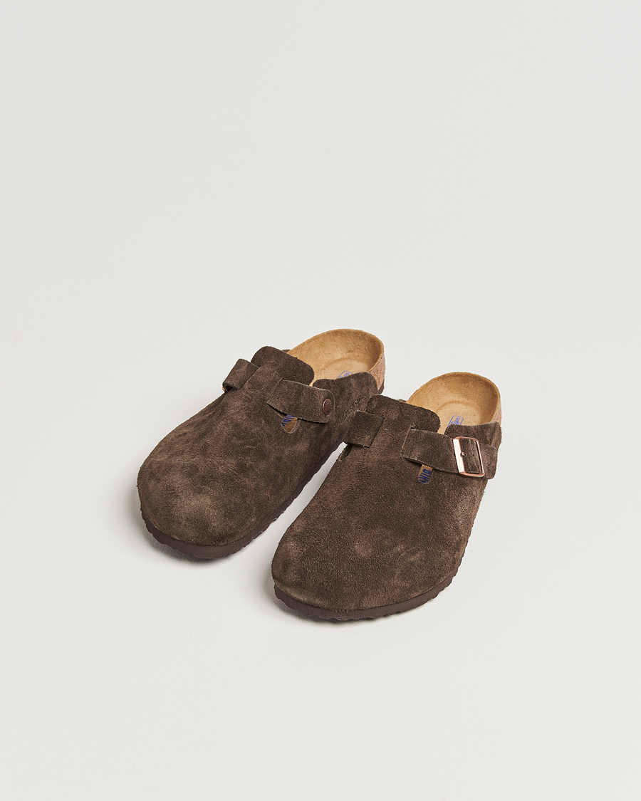 Hombres |  | BIRKENSTOCK | Boston Soft Footbed Mocca Suede