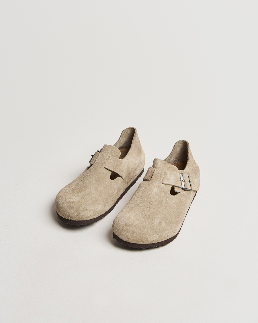 Hombres |  | BIRKENSTOCK | London Suede Leather Taupe