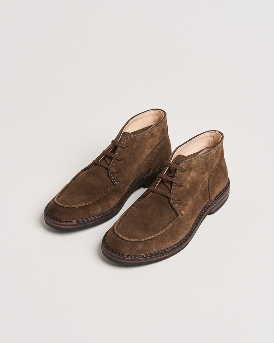 Hombres |  | Astorflex | Deukeflex Dainite Chukka Boot Dark Khaki Suede