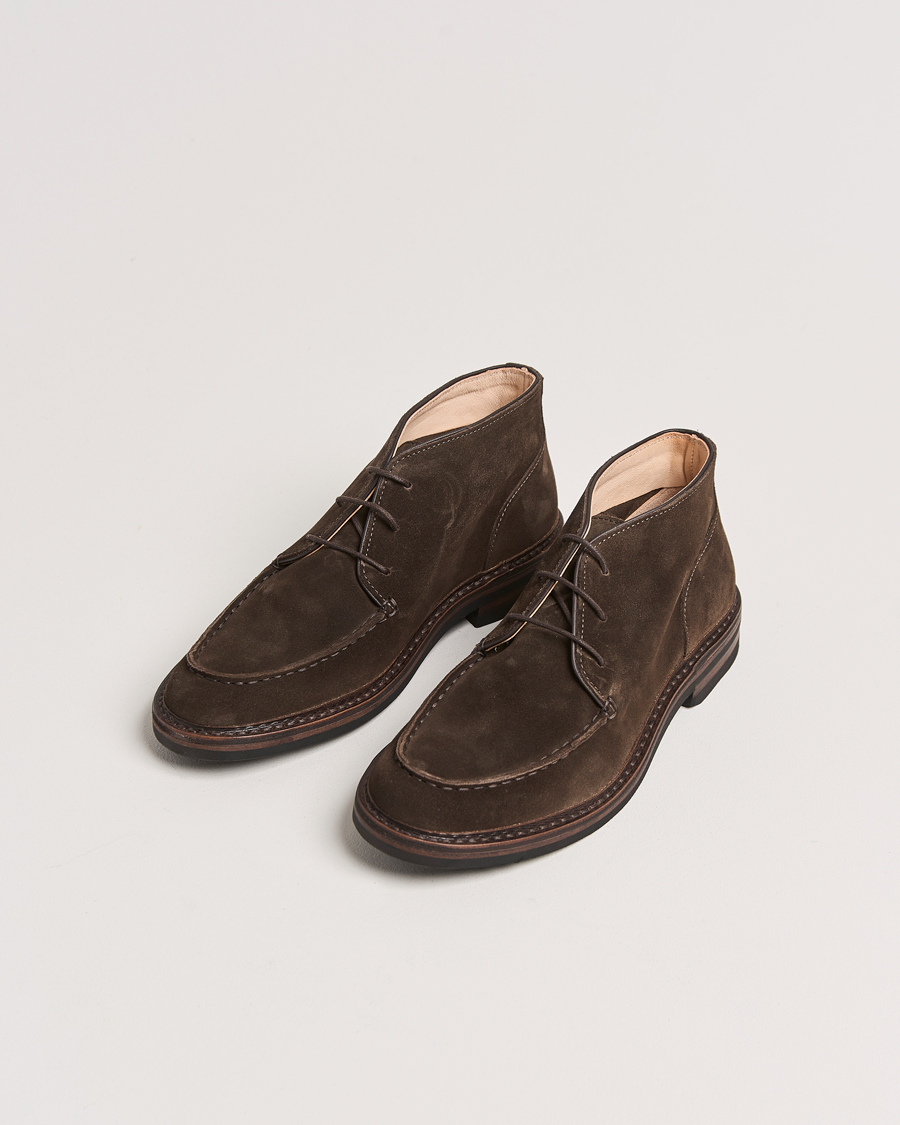 Hombres |  | Astorflex | Deukeflex Dainite Chukka Boot Dark Brown Suede