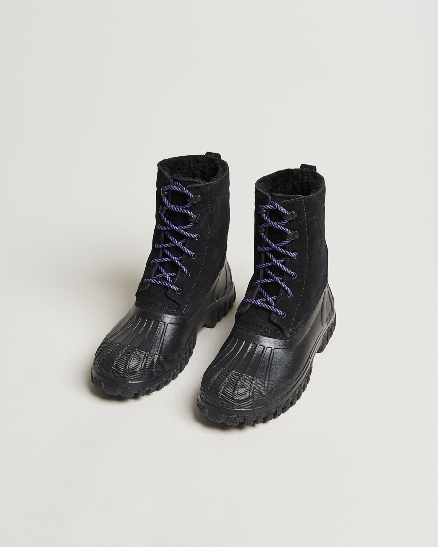 Hombres | Zapatos de ante | Diemme | Anatra Shearling Boot Black Suede