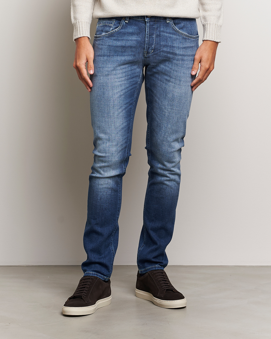 Hombres |  | Dondup | George Jeans Medium Blue