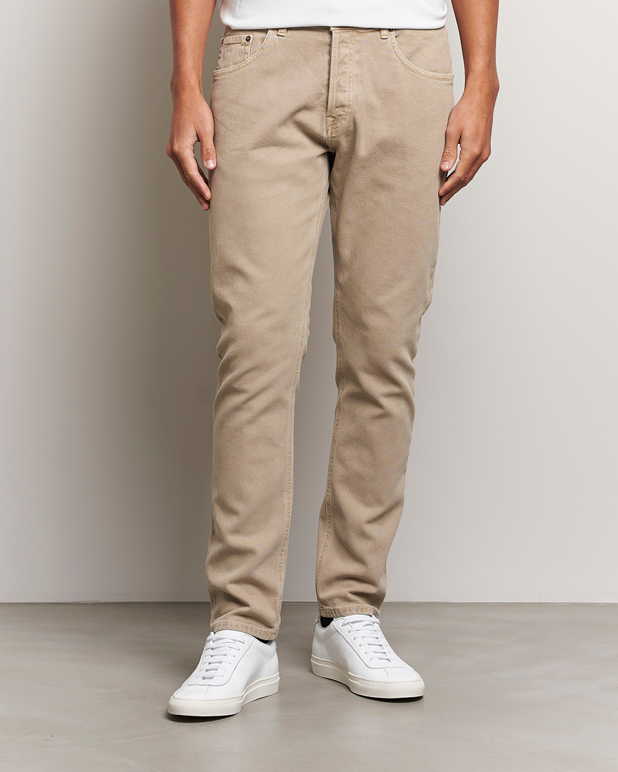 Hombres |  | Dondup | Icon 5-Pocket Pants Sand