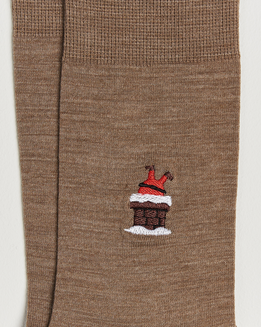 Hombres |  | Falke | Airport Santa Socks Nutmeg Melange