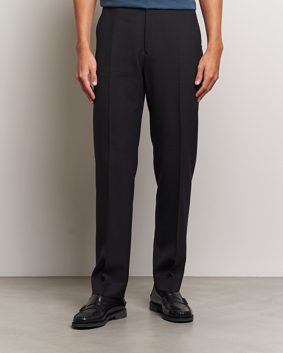 Hombres |  | Filippa K | Tapered Tailored Trousers Black