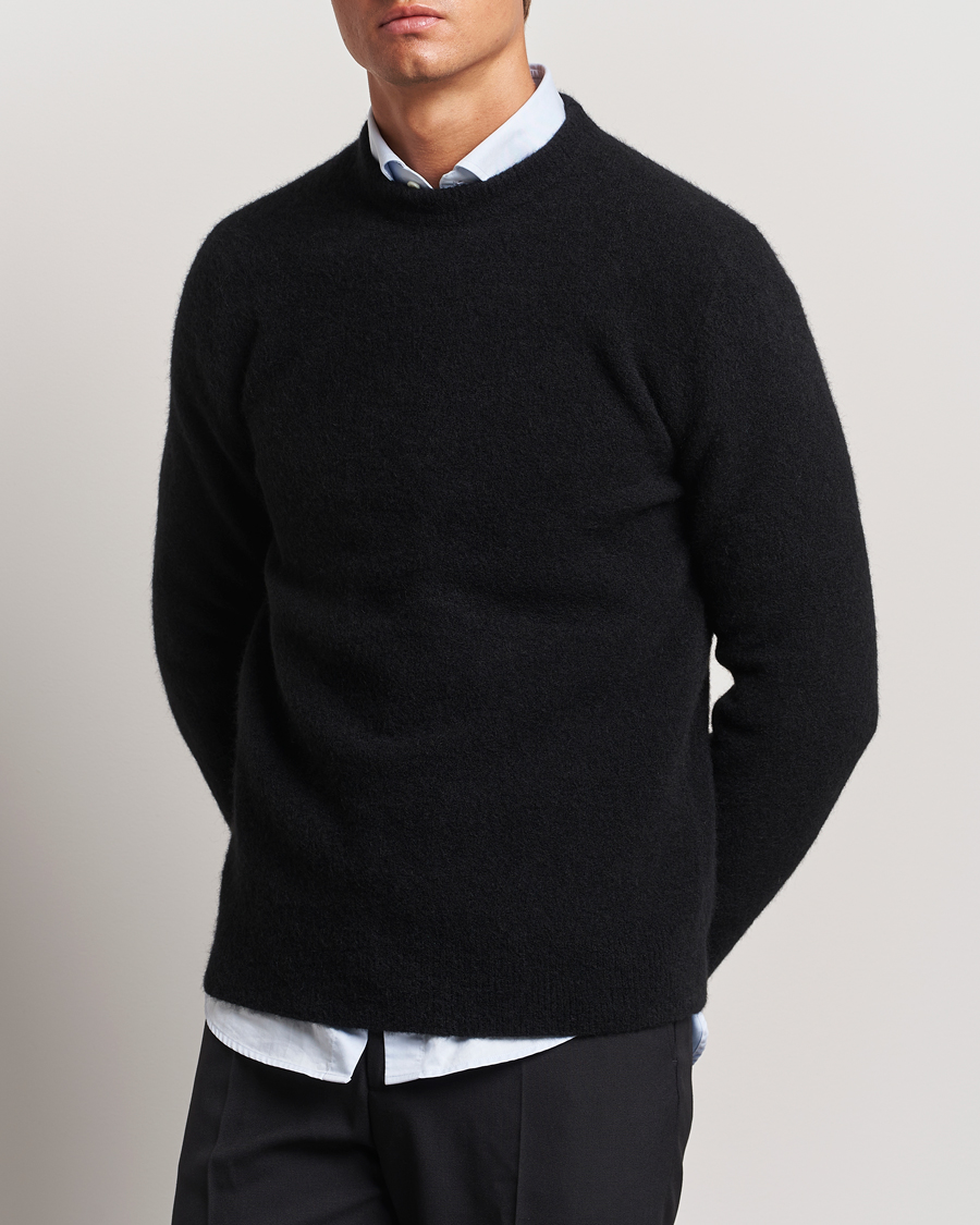 Hombres |  | Filippa K | Yak Knitted Sweater Black