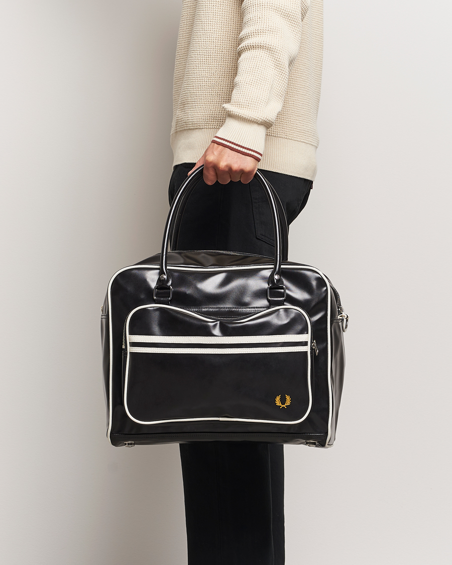 Hombres |  | Fred Perry | Classic Holdall Black/Ecru