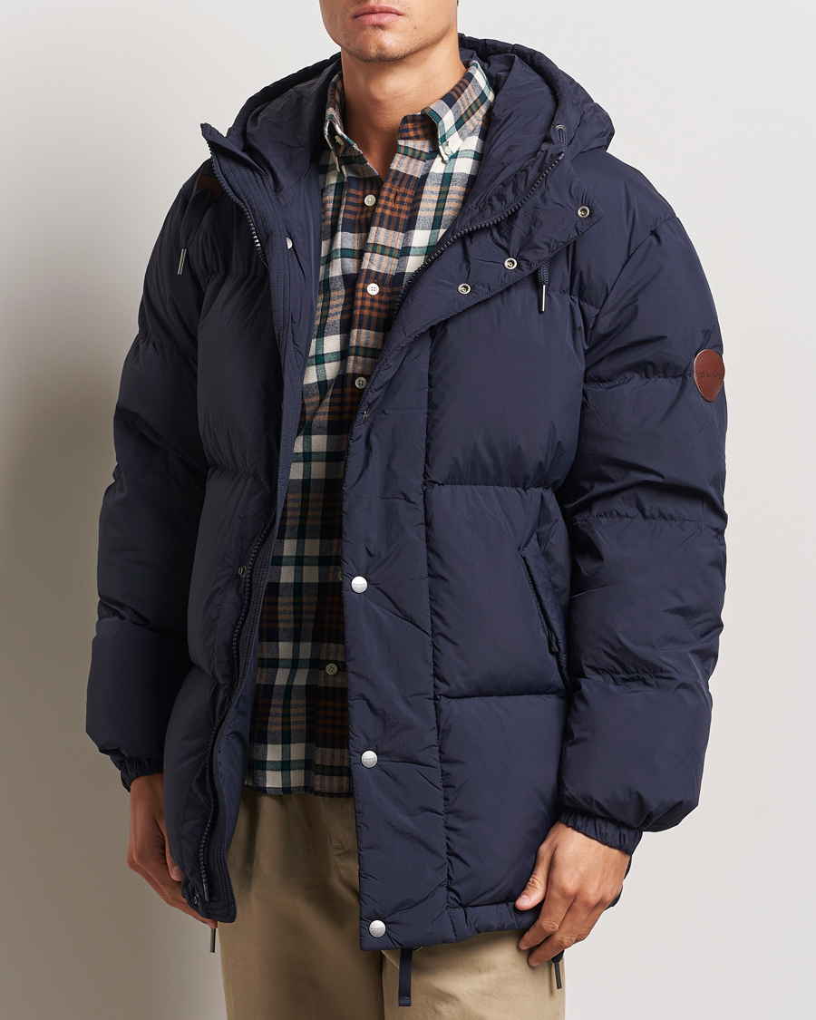 Hombres |  | GANT | Expedition Down Puffer Evening Blue