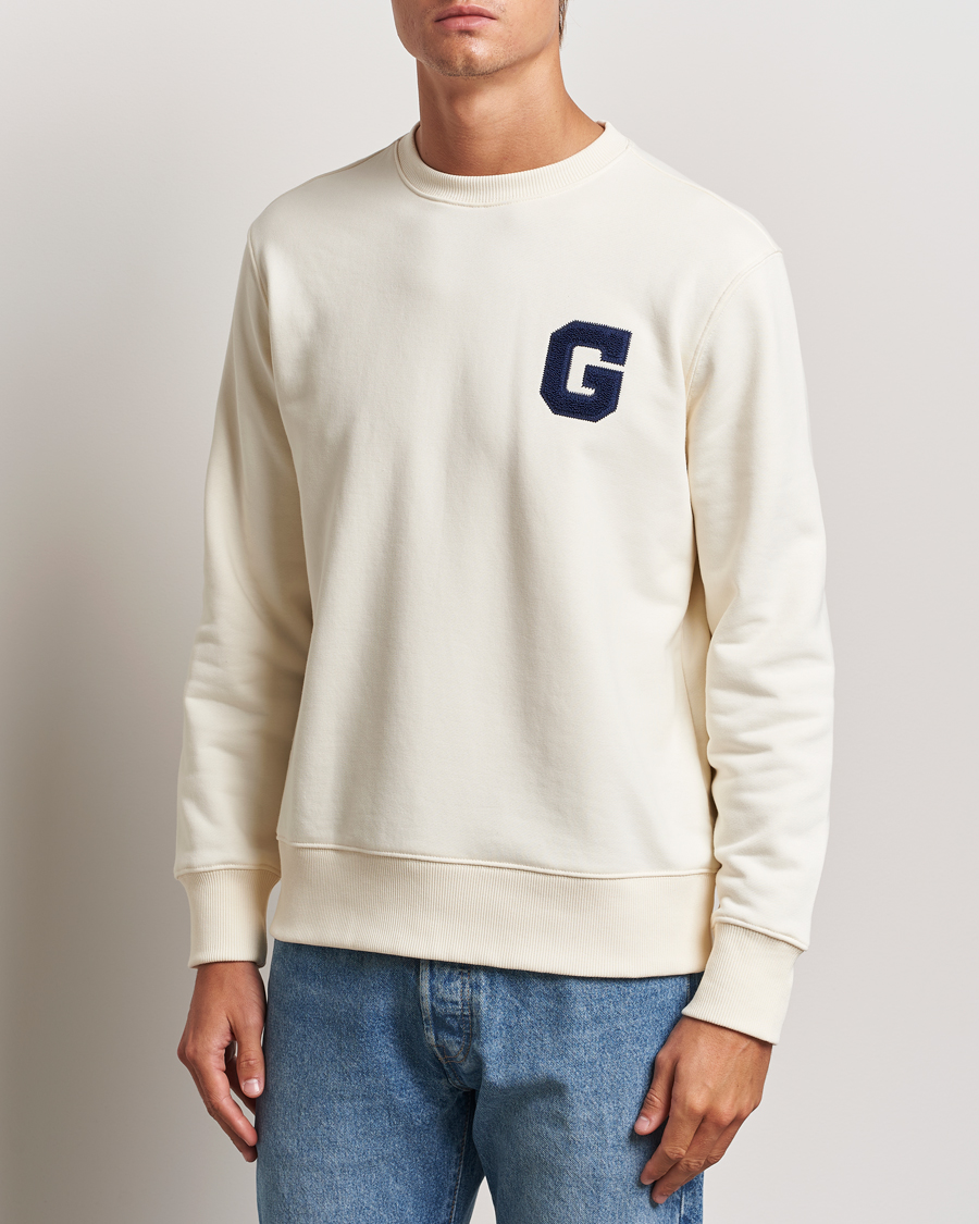 Hombres |  | GANT | G Graphic Sweatshirt Cream