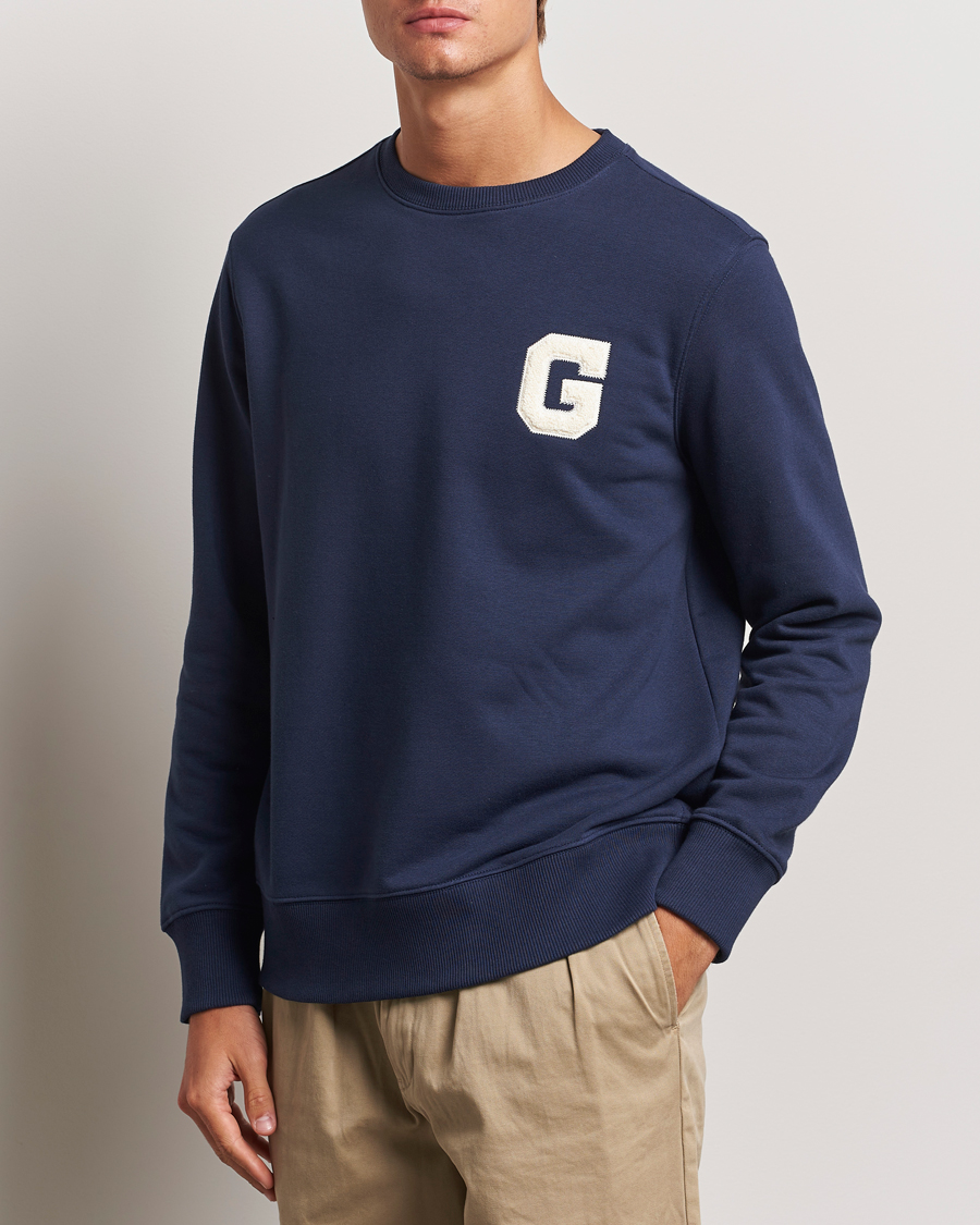 Hombres |  | GANT | G Graphic Sweatshirt Classic Blue