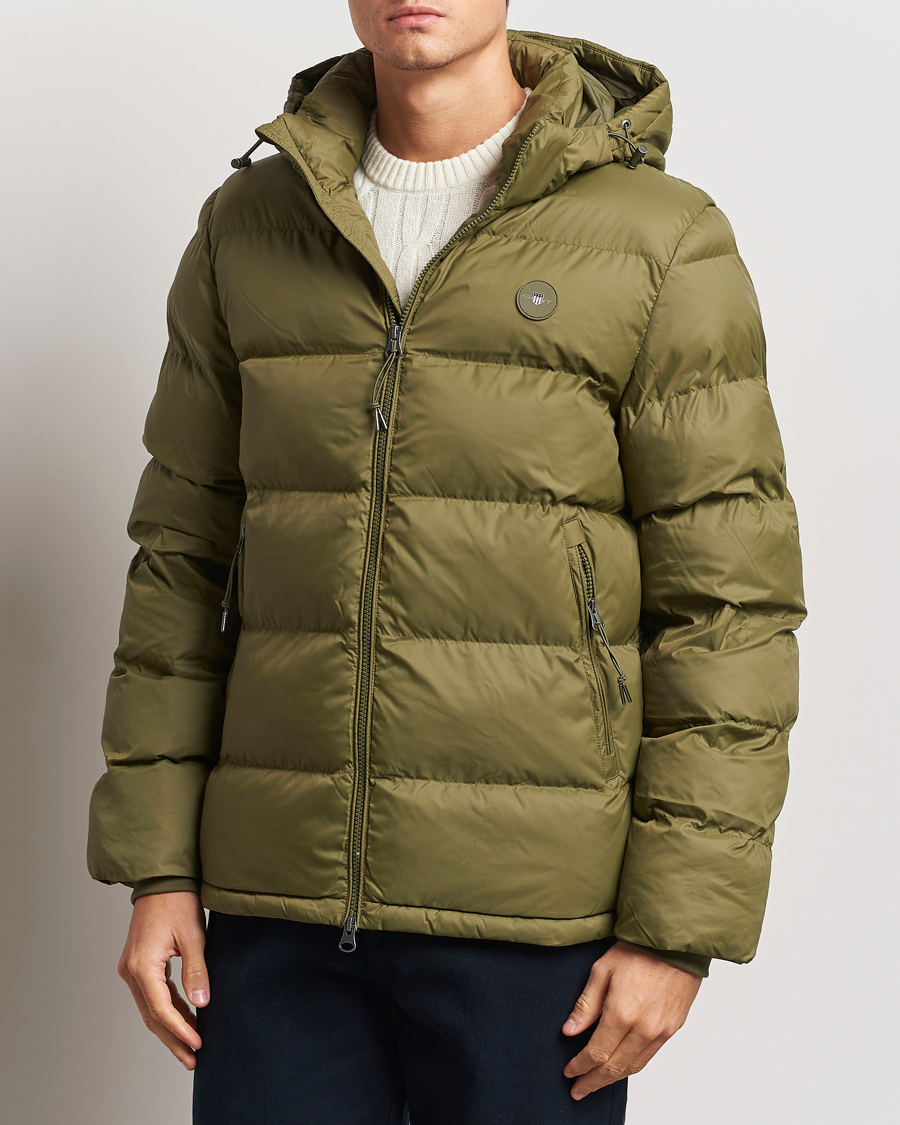 Hombres |  | GANT | The Active Cloud Jacket Juniper Green