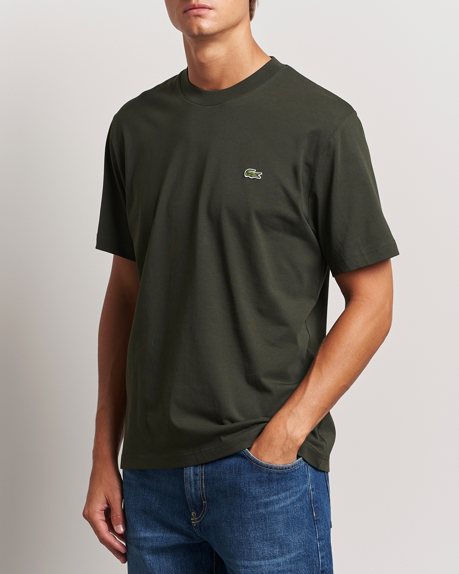 Hombres |  | Lacoste | Crew Neck T-Shirt Sapwood