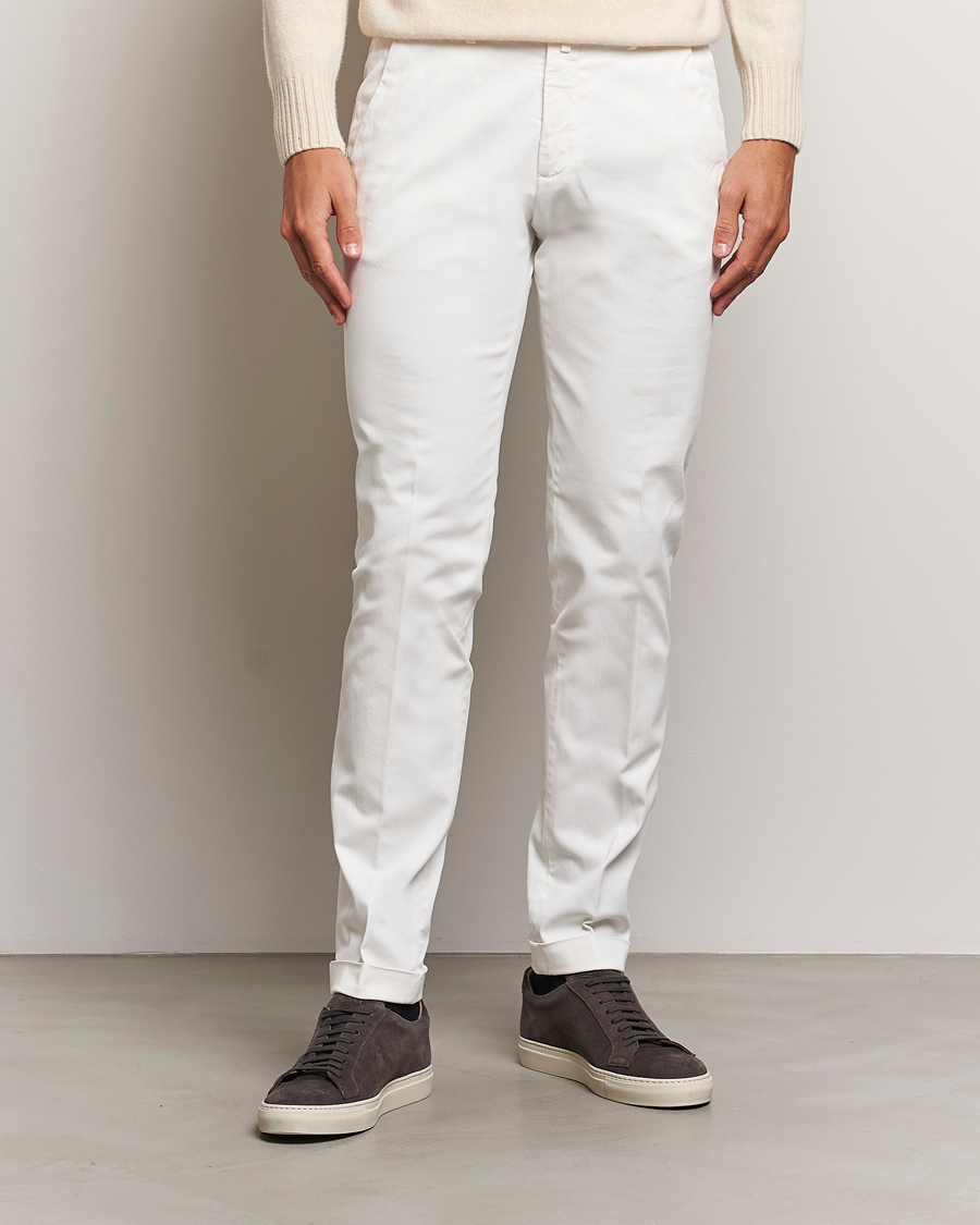 Hombres |  | Briglia 1949 | Slim Fit Cotton Stretch Chino Off White